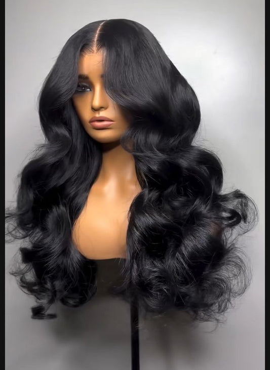 Body Wave Human Hair Lace Front Wig – Girls & Women