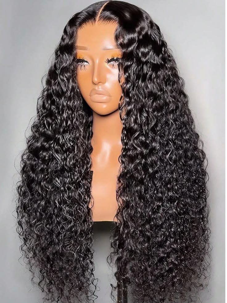 Deep Wave Full Lace Wig – 100% Virgin Human Hair